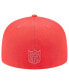 Men's Red Tampa Bay Buccaneers Color Pack Brights 59FIFTY Fitted Hat