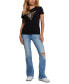 ფოტო #4 პროდუქტის Women's Leo Animal-Print Logo T-Shirt