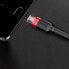 Фото #12 товара Wytrzymały nylonowy kabel przewód USB microUSB 2A 3M czarno-czerwony