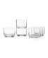 Фото #1 товара Tuscany Classics Stackable Short Glasses Set, 6 Piece