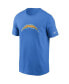 Men's Powder Blue Los Angeles Chargers Primary Logo T-shirt