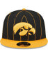 Фото #3 товара Men's Black, Gold Iowa Hawkeyes Vintage-Like 9FIFTY Snapback Hat