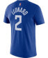 ფოტო #2 პროდუქტის Men's Kawhi Leonard Royal LA Clippers Diamond Icon Name Number T-shirt