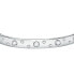 Solid steel bracelet with Poetica SAUZ24 crystals