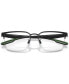 ფოტო #5 პროდუქტის Men's Square Eyeglasses, EA113754-O