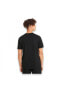 586666 Ess Logo Tee Siyah Erkek T-Shirt