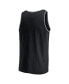 ფოტო #2 პროდუქტის Men's Black New Orleans Saints Bet Tank Top