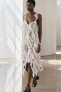 Фото #8 товара Платье асимметричного кроя с узлами ZARA