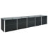 Фото #1 товара Garden Raised Bed Galvanized Steel 157.5"x31.5"x17.7" Anthracite