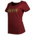 ფოტო #2 პროდუქტის SIERRA CLIMBING Burgundy short sleeve T-shirt