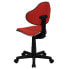 Фото #2 товара Red Fabric Ergonomic Swivel Task Chair