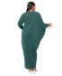 Фото #3 товара Women's Plus Size Louella Asymmetrical Maxi Dress