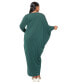 ფოტო #6 პროდუქტის Women's Plus Size Louella Asymmetrical Maxi Dress