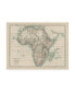 Фото #1 товара Johnston Johnstons Map of Africa Canvas Art - 27" x 33.5"