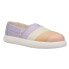Фото #2 товара TOMS Alpargata Mallow Slip On Womens Purple Sneakers Casual Shoes 10016725T