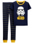 Фото #1 товара Kid 2-Piece Star Wars™ 100% Snug Fit Cotton Pajamas 6