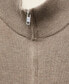 ფოტო #10 პროდუქტის Men's Zipped Cotton Cardigan