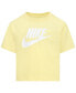 ფოტო #1 პროდუქტის Little Girls Club Boxy Short Sleeve T-shirt