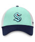 ფოტო #4 პროდუქტის Men's Blue Seattle Kraken Special Edition 2.0 Trucker Adjustable Hat