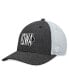 Men's Charcoal, White Iowa Hawkeyes Townhall Trucker Snapback Hat