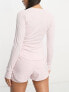 New Balance Q Speed Jacquard long sleeve top in pink