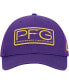 Фото #3 товара Men's Purple LSU Tigers PFG Hooks Flex Hat