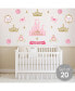 Фото #3 товара Little Princess Crown - Kids Room Vinyl Wall Art Stickers - Wall Decals - 20 Ct