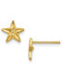 ფოტო #1 პროდუქტის Star Stud Earrings in 14k Gold