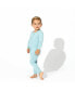 Baby Unisex Baby Adventure Blue Convertible Footie