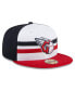 Фото #2 товара Men's White Cleveland Guardians 2024 Batting Practice 59FIFTY Fitted Hat