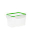 Фото #1 товара Герметичная коробочка для завтрака Quid Greenery 1,8 L Прозрачный Пластик (Pack 4x)