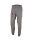 Фото #3 товара Men's Heather Charcoal Philadelphia 76ers 2022/23 City Edition Courtside Brushed Fleece Sweatpants