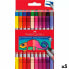 Фото #1 товара Набор маркеров Faber-Castell футляр моющийся 5 штук разноцветный
