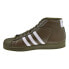 Фото #4 товара Adidas Originals Pro Model Mens Shoes Olive-White-Gold AC7067