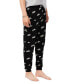 ფოტო #4 პროდუქტის Men's 2-Pc. Graffiti-Logo Pajamas