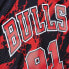 Фото #3 товара MITCHELL & NESS NBA TEAM MARBLE SWINGMAN JERSEY CHICAGO BULLS 1997 DENNIS RODMAN