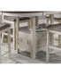 Фото #7 товара Traditional Dining Table with Extension Leaf & Storage Base