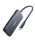 Фото #1 товара Anker Innovations Anker A83340A1 - USB 3.2 Gen 1 (3.1 Gen 1) Type-C - Black - MicroSD (TransFlash) - SD - 4K Ultra HD - HDMI - USB 3.2 Gen 1 (3.1 Gen 1) Type-A - 75 g