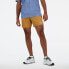 Фото #1 товара Мужские шорты New Balance Graphic Impact Run 5 дюймов Brown