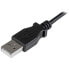 Фото #3 товара StarTech.com Micro-USB Charge-and-Sync Cable M/M - Right-Angle Micro-USB - 30/24 AWG - 1 m (3 ft.), 1 m, USB A, Micro-USB B, USB 2.0, 480 Mbit/s, Black
