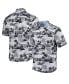 Фото #1 товара Men's Black Florida State Seminoles Tropical Horizons Button-Up Shirt