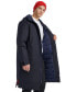 Men's Long Side Line Hooded Jacket