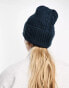 Фото #6 товара Columbia Agate Pass cable knit beanie in navy