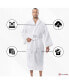 ფოტო #6 პროდუქტის Pure Cotton Men Terry Cloth Bathrobe Super Absorbent Hotel Spa Robe