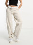 Фото #2 товара ASOS DESIGN Petite relaxed boyfriend trouser in stone