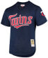 Men's David Ortiz Navy Minnesota Twins 2002 Cooperstown Collection Mesh Batting Practice Jersey Синий, S - фото #3