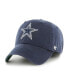 Фото #1 товара Men's Navy Dallas Cowboys Sure Shot Franchise Fitted Hat