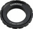 Фото #1 товара Shimano XT M8010 Outer Serration CL Disc Rotor Lockring Use w/12/15/20mm Hubs