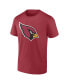 Фото #3 товара Men's Cardinal Arizona Cardinals Father's Day T-Shirt