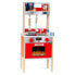 Фото #1 товара Детская игрушка кухня Molto 21293 Деревянная Красная (10 шт)